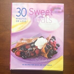 ‘30 Minutes or Less Sweet Treats’ recipe book 🆕